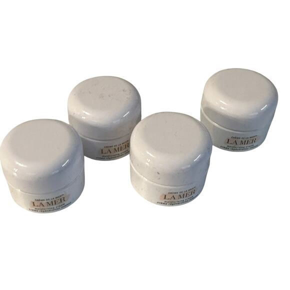 LA MER Moisturizing Cream Sample Size 3.5ml / .12oz Lot of 4 New - Picture 1 of 2